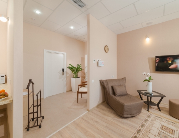 Люкс Корпус Персей, Люкс 3-местный 3-комнатный - Санаторий «Эллада» (Каникулы в Анапе) ФНС