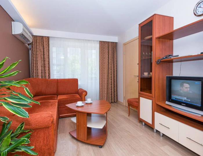 Полулюкс "Полулюкс" двухместный двухкомнатный, корпус № 2 - Санаторий «Эллада» (Каникулы в Анапе) ФНС