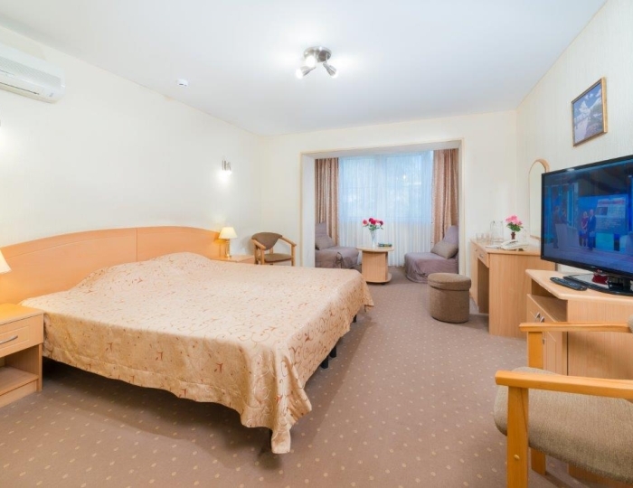 Стандарт 2-местный 1-комнатный без балкона, корпус 7 - Санаторий «Эллада» (Каникулы в Анапе) ФНС