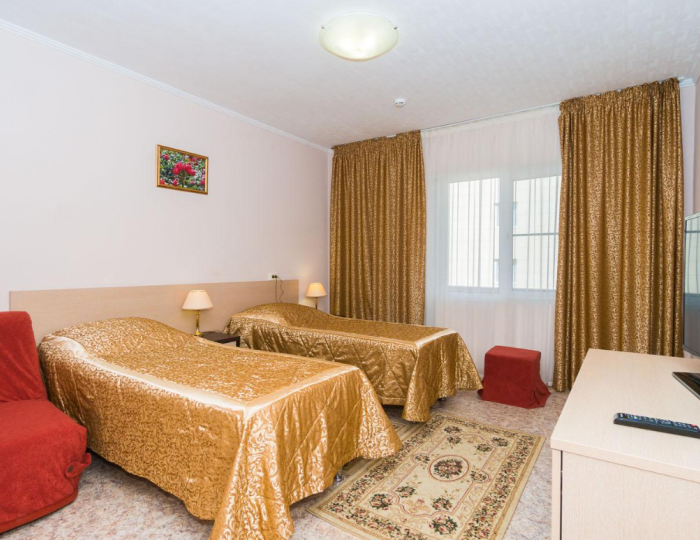 Стандарт 2-местный 1-комнатный без балкона, корпус 9 без звезд - Санаторий «Эллада» (Каникулы в Анапе) ФНС
