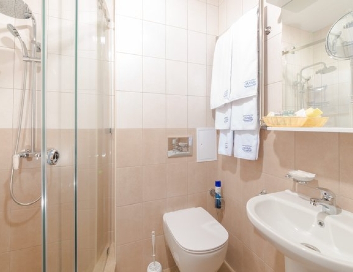 Стандарт Корпус Персей, Стандарт 2-местный 1-комнатный с видом на Море/ Бассейн - Санаторий «Эллада» (Каникулы в Анапе) ФНС