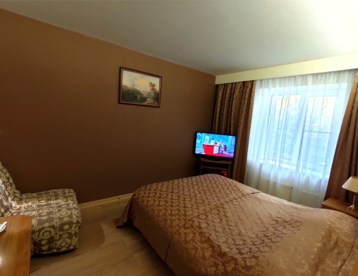 Стандарт Стандарт одноместный однокомнатный (без балкона) – корпуса 1 - Санаторий «Эллада» (Каникулы в Анапе) ФНС