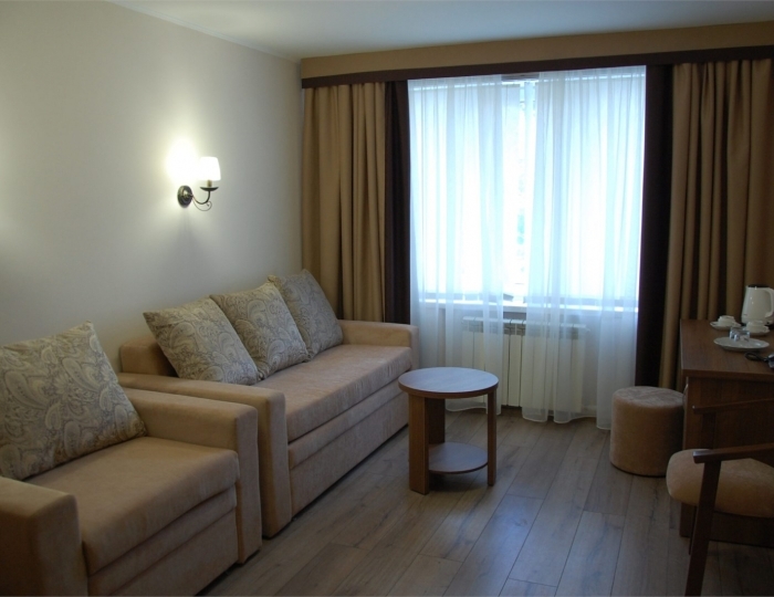 Стандарт «Стандарт» двухместный двухкомнатный – корпус № 12. без балкона - Санаторий «Эллада» (Каникулы в Анапе) ФНС