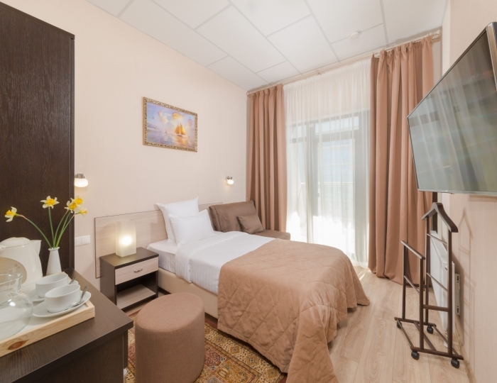 Стандарт корпус Персей, 1-м. 1-к. вид на Море,без балкона - Санаторий «Эллада» (Каникулы в Анапе) ФНС