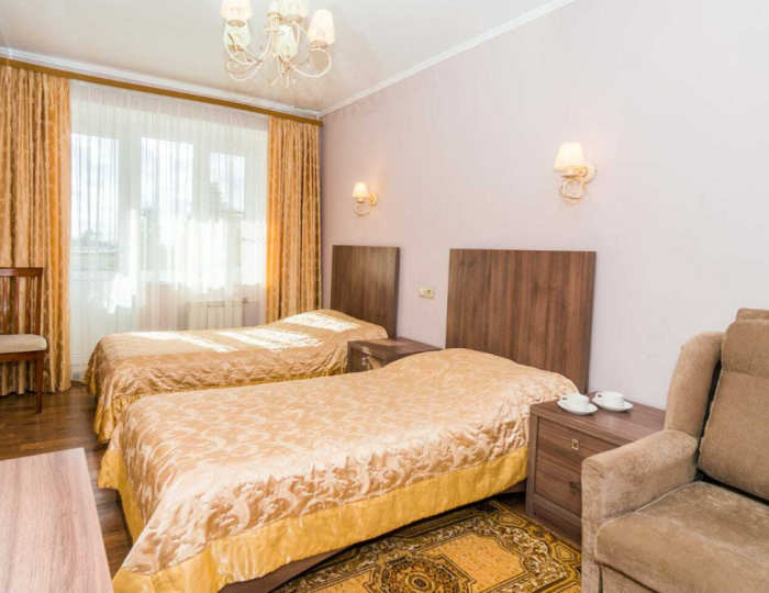 Стандарт 2-местный 1-комнатный с балконом корпус 2 - Санаторий «Эллада» (Каникулы в Анапе) ФНС